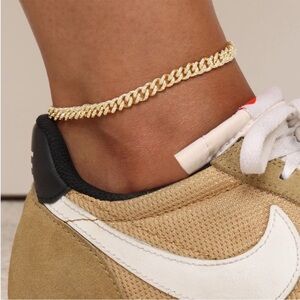 Elegant Gold Chain Anklet